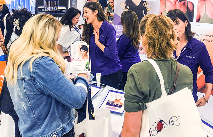 SilcSkin trade show in Las Vegas